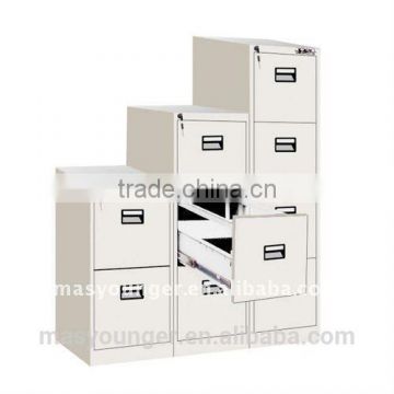 Stainless steel 2/3/4 drawer 100% open white shine file/filing cabinet furniture,office equipment product                        
                                                Quality Choice