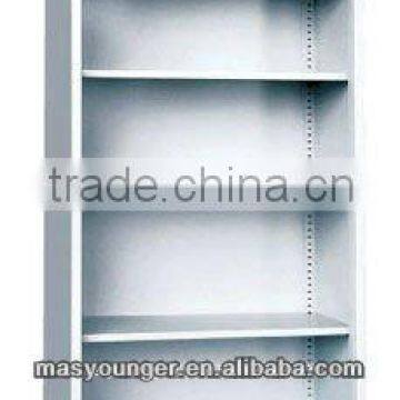 Office file/book display cupboard cabinet steel furniture,bookcase rack with adjustable shelf