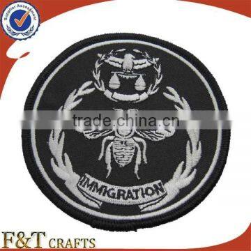 Custom self-adhesive iron on embroidery patch