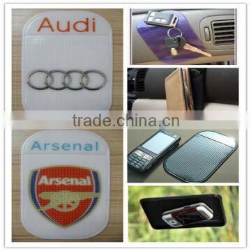 New 100% pu anti slip mat non slip car dashboard sticky mat manufacturers