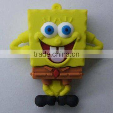 2014 new product wholesale spongebob pen drive free samples made in china