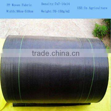 black pp woven fabric