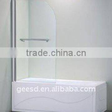 Bathtub Screen With Towel Handle