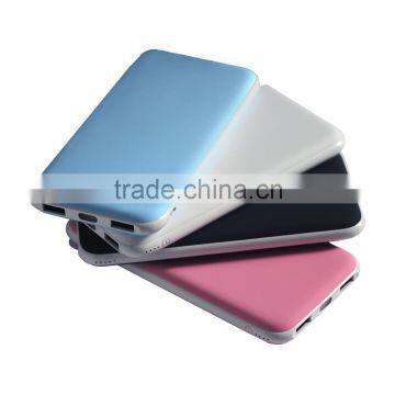 New design rubber finished portable 10000mah 2a output portable power bank                        
                                                                                Supplier's Choice