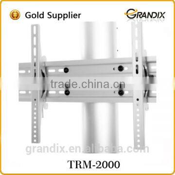 Height Adjustable Black / Silver Floor Standing LCD LED TV Stand for 25-55 Inches With Projector Tray and DVD Tray photo-2