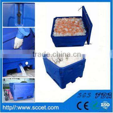 aquaculture transport plastic container fish storage tub fish tank fish container