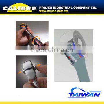 CALIBRE Narrow Space Use 60 Gear Teeth 3/8" Rotating Ratchet Handle photo-2