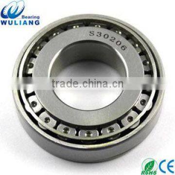 S30206 30x62x16mm stainless steel inch taper roller bearing 30206