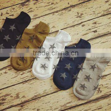 Custom Design Ankle Sock ,Patterned Ankle Loafer Socks Men