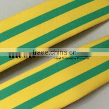 Yellow Green Heat Shrink Tubing/wire marker/color striped