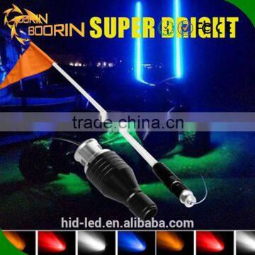 Factory supply America Safety flag light RGB remote contral 4 feet ,5feet ,6feet led car antenna light