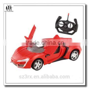 20cm simulation supercar model with electronic rc function and auto-door control customized