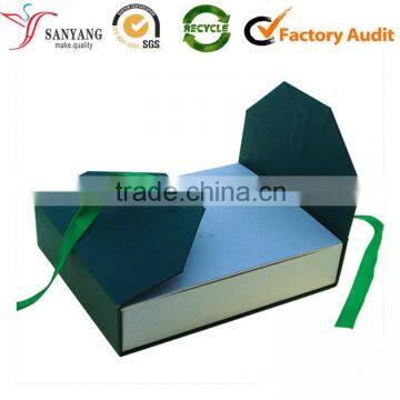 Paper Two Doors Jewelry Packaging Box for Ring/pendant/earring/bracelet/bangle photo-2