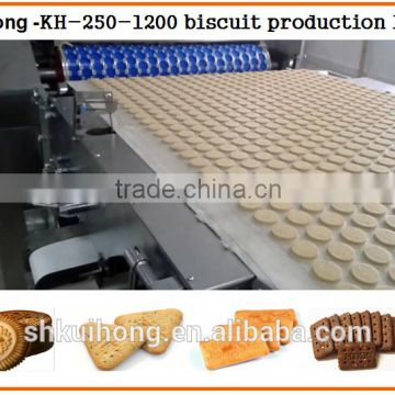 High quality KH-1200 automatic biscuit production line , biscuit machine for food factory