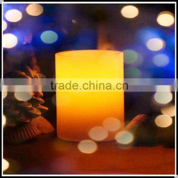 Flameless Pillar Chrismas LED Wax Candle