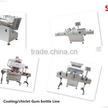 Bottle Filling Line for Chewing Gum/ Coating gum /Chiclet Gum /Dragee gum