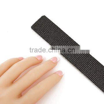 2016 Manufactures of Nail File New Black Gridding Nail File for Nail Art