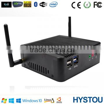 Intel Bay Trail J1800 2.41G Fanless 12v Gaming System Nettop Mini PC Windows 8 DDR3 2G RAM 8G SSD WiFi 2 Lan HTPC Server HDMI CE