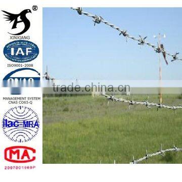 Anping Xinxiang hot-dipped galvanized barbed wire