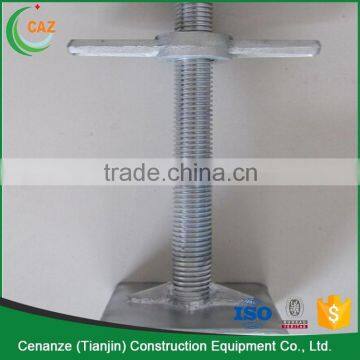 U-hand adjustable screw Jack used in construction/jack