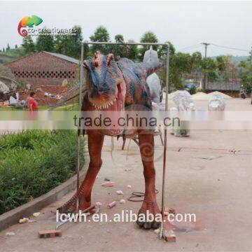 Halloween realistic walking dinosaur costume