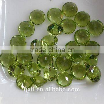 6*6mm natural olivine gemstone