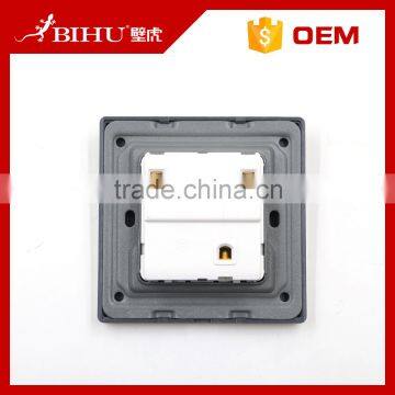 High Quanlity Stainless Steel 2 Gang Switch Night Light Pull Switch Socket photo-3