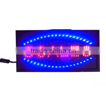 US Seller Popular Animated Led Neon Light SCALES Sign Switch/Chain running blue