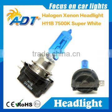 Production of automotive light bulbs,12V 100W H11B 7500K halogen bulbs for headlight