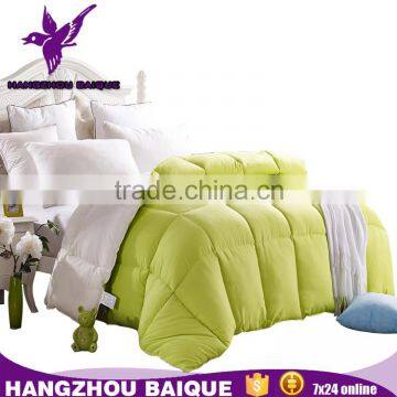 Polyester Filling Colorful Plain Color Comforters Quilts Bedding Sets