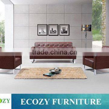 Fashionable new products cheap genuine leather sofa