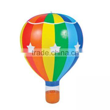 22" rainbow color mini star inflatable hot air balloon decor