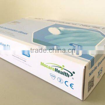 Non-sterile Nitrile Powder-Free Examination Gloves