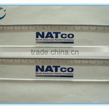 promotional gift 15cm plastic school ruler