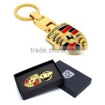 customize China wholesale bulk stock cheap zinc alloy car key tag/3D car logo metal key tags