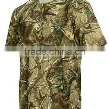 hunting t-shirt grid camo passion