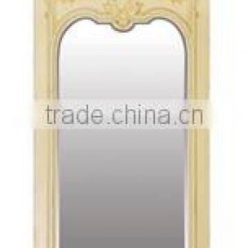 Valbonne Large Mirror Yellow Distressed