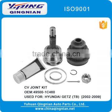 C.V.Universal Joint for Hyundai GETZ (TB) OEM:49500-1C460                        
                                                Quality Choice