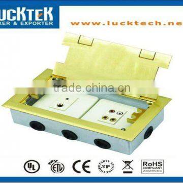 audio sound data floor plug socket manufacturer