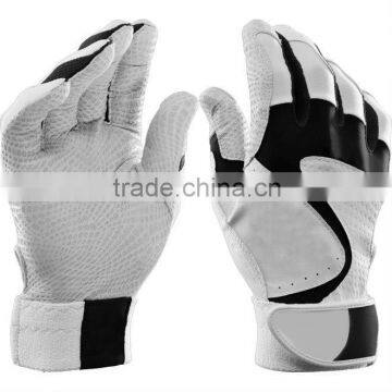 Real Leather Baseball Batting Gloves/ 2016 Best batting gloves