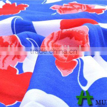 100% Polyester Wool Peach Printed Apparel Fabric photo-4