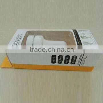 Hot Selling Portable Retractable Multi Usb Car Charger With Cable for IPhone 5 4, IPad, Mobile Phone Supplier's Choice photo-3