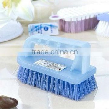 Hand hold plastic clothes wash brush