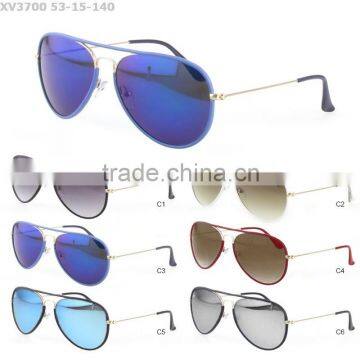 2015 fashion handsome unisex frames slim metal sunglasses CE/FDA