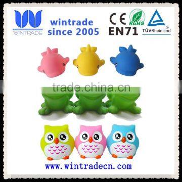 Custom made vinyl toy cartoon animal shaped figures