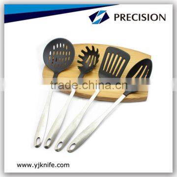 Useful Plastic Kitchen Utensils with Stainless Steel Handle