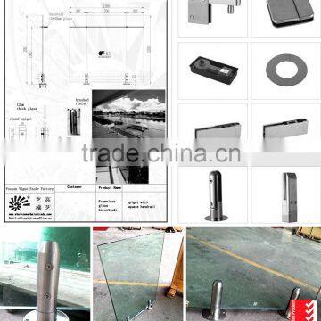 Foshan Tempered Frameless Glass Fencing For Coast Field photo-6