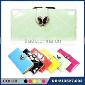 2015 new fashion lady within a fold clutch kabaw purse