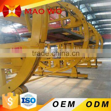 Guangzhou MAOWO Hot Sale 3 Axle 40ft Flatbed Container Semi Trailer Price photo-5