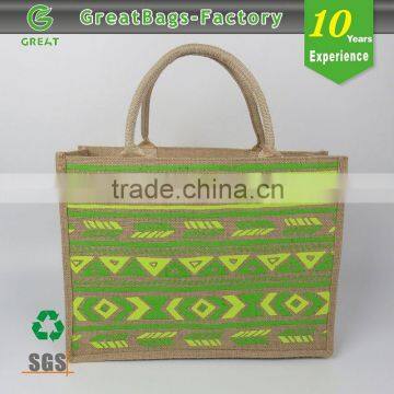 2016 Hottest Woven Reusable Jute Shopping Bag Wholesale Jute Bag Jute Bag Manufacturers